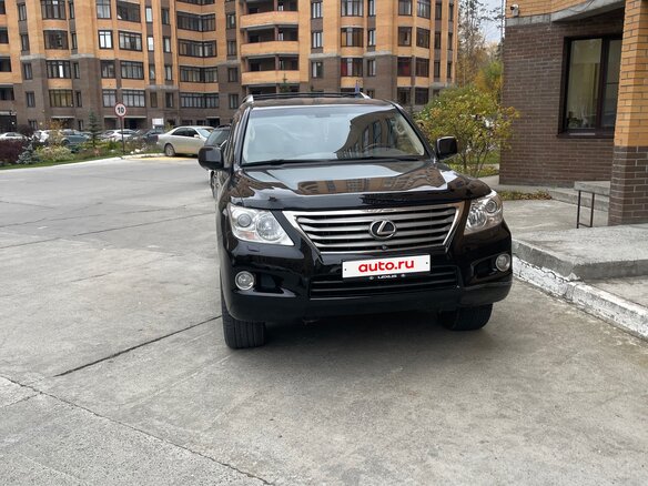 2011 Lexus LX 570 III, чёрный, 3150000 рублей - вид 1