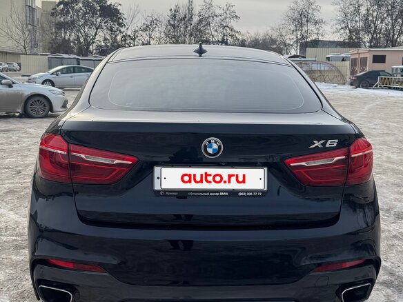 2016 BMW X6 40d II (F16), чёрный, 4650000 рублей - вид 4