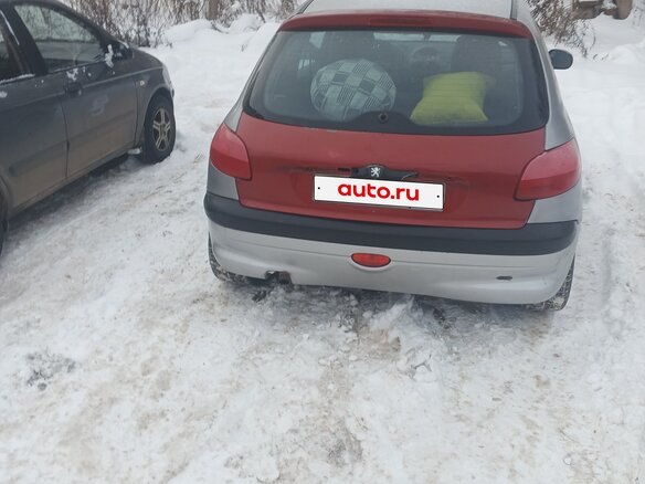 1999 Peugeot 206, серый, 140000 рублей - вид 6