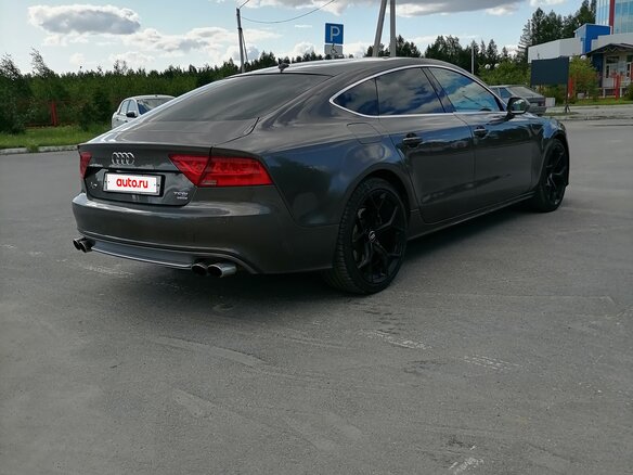 2010 Audi A7 I (4G), коричневый, 1900000 рублей - вид 6