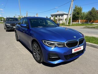 2020 BMW 3 серии 320d xDrive VII (G2x), синий, 3600000 рублей, вид 3
