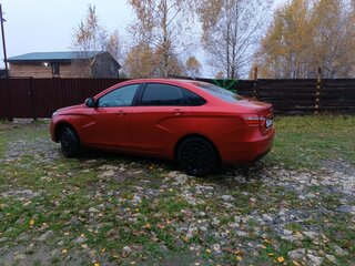2017 Lada (ВАЗ) Vesta I, красный, 800000 рублей, вид 5