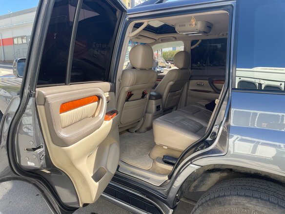 2003 Lexus LX 470 II Рестайлинг, серый, 1800000 рублей - вид 11