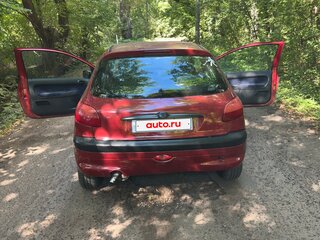 2002 Peugeot 206, красный, 250000 рублей, вид 2