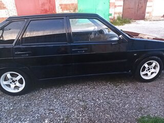2009 Lada (ВАЗ) 2114, чёрный, 160000 рублей, вид 2