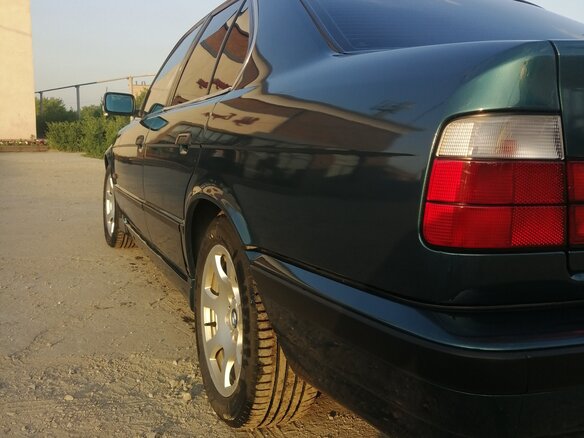 1991 BMW 5 серии 535i III (E34), зелёный - вид 11