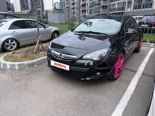 2012 Opel Astra GTC J Рестайлинг, чёрный, 900000 рублей, вид 2