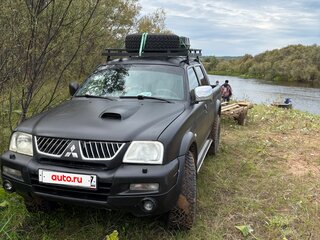 2005 Mitsubishi L200 III Рестайлинг, серый, 700000 рублей, вид 3