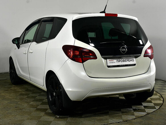 2013 Opel Meriva B, белый - вид 4