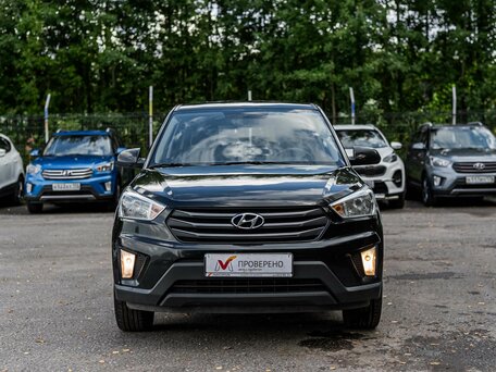 2017 Hyundai Creta I, чёрный, 1314000 рублей, вид 3