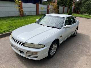 1996 Nissan Skyline IX (R33), белый, 480000 рублей, вид 1
