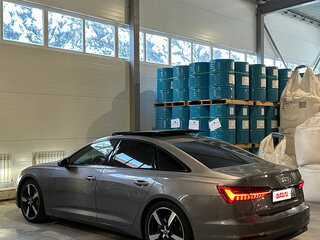 2019 Audi A6 45 TDI V (C8), серебристый, 3950000 рублей, вид 3