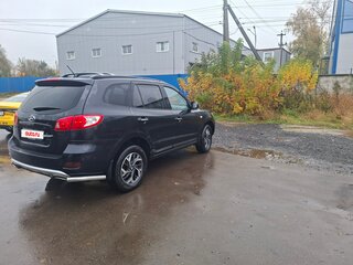 2006 Hyundai Santa Fe II, чёрный, 825000 рублей, вид 3