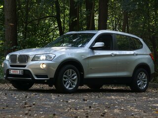 2013 BMW X3 30d xDrive II (F25), серебристый, 2841000 рублей, вид 1