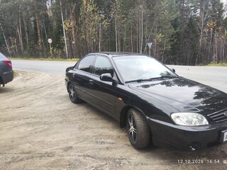 2011 Kia Spectra I Рестайлинг 2, чёрный, 320000 рублей, вид 1