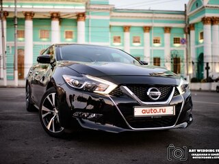 2017 Nissan Maxima VIII (A36), чёрный, 1890000 рублей, вид 3