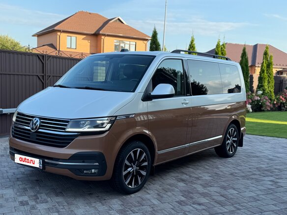 2020 Volkswagen Multivan T6 Рестайлинг, жёлтый, 4990000 рублей
