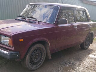 2004 Lada (ВАЗ) 2107, красный, 111111 рублей, вид 1