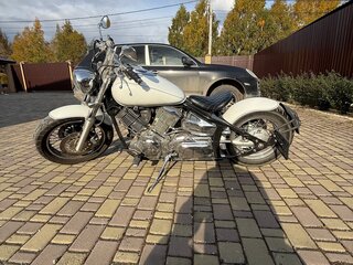 2007 Yamaha XVS1100, белый, 580000 рублей, вид 3