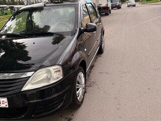 2010 Renault Logan I Рестайлинг, чёрный, 350000 рублей, вид 2