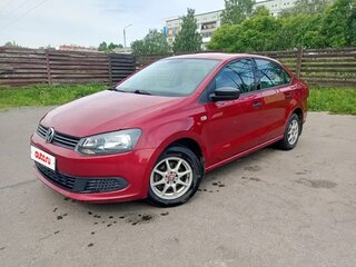2012 Volkswagen Polo V, красный, 770000 рублей, вид 4
