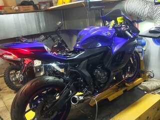 2022 Yamaha YZF-R7, синий, 1249000 рублей, вид 3