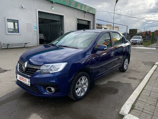2018 Renault Logan II Рестайлинг, синий, 1350000 рублей, вид 1