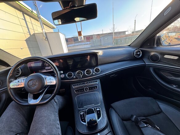 2019 Mercedes-Benz E-Класс 200 V (W213, S213, C238), чёрный, 3500000 рублей - вид 7