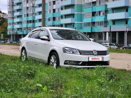 2012 Volkswagen Passat B7, белый, 1230000 рублей, вид 3