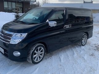 2008 Nissan Elgrand II (E51), чёрный, 1600000 рублей, вид 4