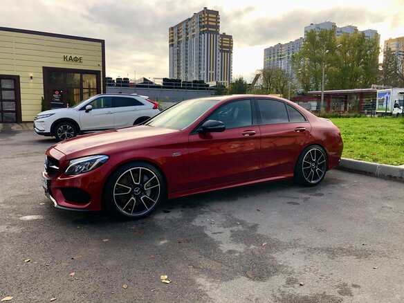 2015 Mercedes-Benz C-Класс AMG 450 AMG IV (W205), красный - вид 5