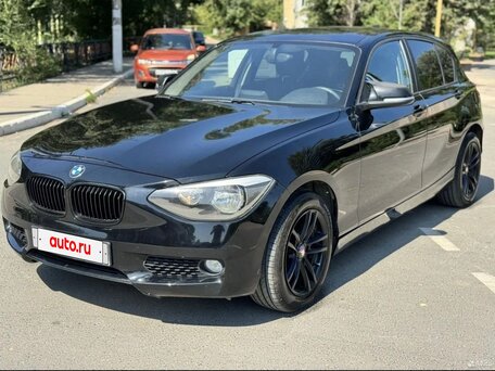 2013 BMW 1 серии 116i II (F20/F21), чёрный, 860000 рублей, вид 1