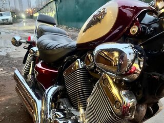 1998 Yamaha XV535 Virago, красный, 400000 рублей, вид 3