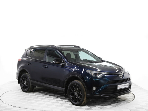 2019 Toyota RAV4 IV (XA40) Рестайлинг, синий, 2499000 рублей - вид 2