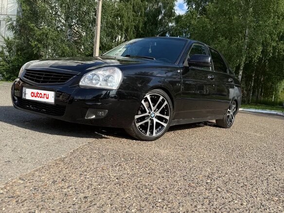2011 Lada (ВАЗ) Priora I, синий, 250000 рублей - вид 1