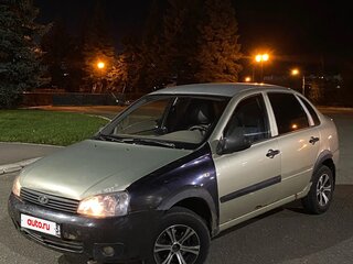 2008 Lada (ВАЗ) Kalina I, жёлтый, 69999 рублей, вид 1
