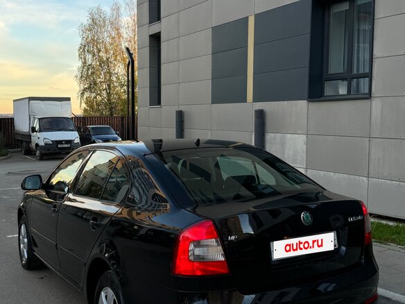 2011 Skoda Octavia II (A5) Рестайлинг, чёрный - вид 5