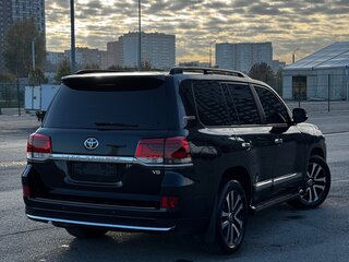 2012 Toyota Land Cruiser 200 Series Рестайлинг 1, чёрный, 4290000 рублей, вид 4