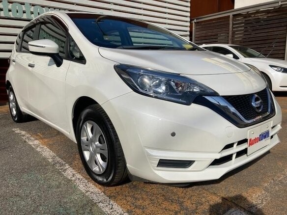 2017 Nissan Note II Рестайлинг, белый