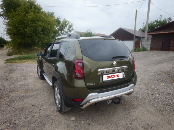 2016 Renault Duster I Рестайлинг, зелёный - вид 4