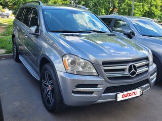 2011 Mercedes-Benz GL-Класс 350 I (X164) Рестайлинг, серебристый, 2450000 рублей, вид 2