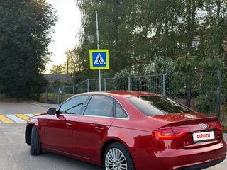2013 Audi A4 IV (B8) Рестайлинг, красный, 1370000 рублей, вид 4