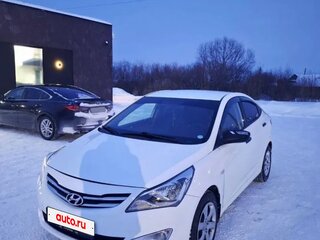 2011 Hyundai Solaris I, белый, 535000 рублей, вид 4