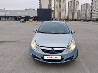 2008 Opel Corsa D, голубой, 385000 рублей, вид 2