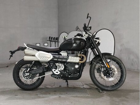 2025 Triumph Scrambler, чёрный, 1172000 рублей, вид 2