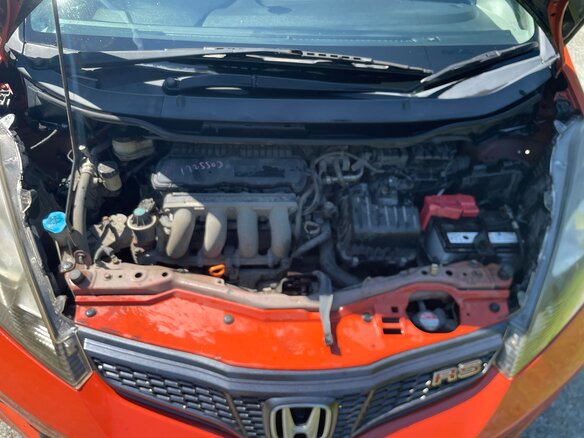 2011 Honda Fit II, оранжевый, 568000 рублей - вид 16