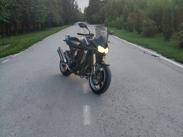 2004 Kawasaki Z 1000, чёрный, 425000 рублей - вид 9