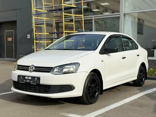 2012 Volkswagen Polo V, белый, 610000 рублей, вид 3
