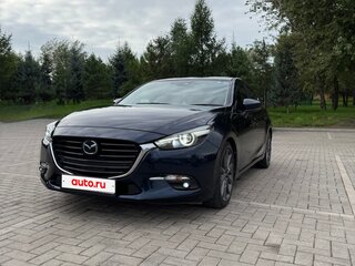 2017 Mazda Axela III Рестайлинг, синий, 1499000 рублей, вид 5