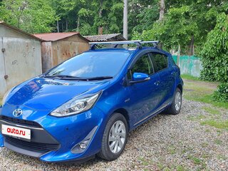 2017 Toyota Aqua I Рестайлинг 2, синий, 1100000 рублей, вид 4